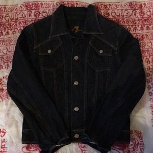 For all man kind jean jacket
